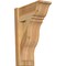 Ekena Millwork Funston Traditional Rough Sawn Outlooker, Western Red Cedar, 8"W x 16"D x 24"H OUT08X16X24FST01RWR - alternate 1